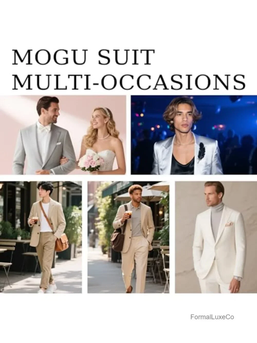 Men's Velvet Tuxedo 2-Piece Slim Fit Suit Set Shawl Lapel Wedding Formal